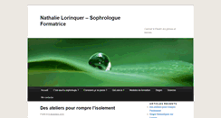 Desktop Screenshot of nathalielorinquer.com